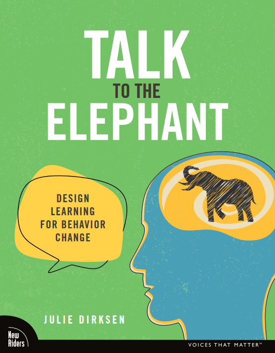 Talk to the Elephant Book Cover showing a brain with an elephant inside